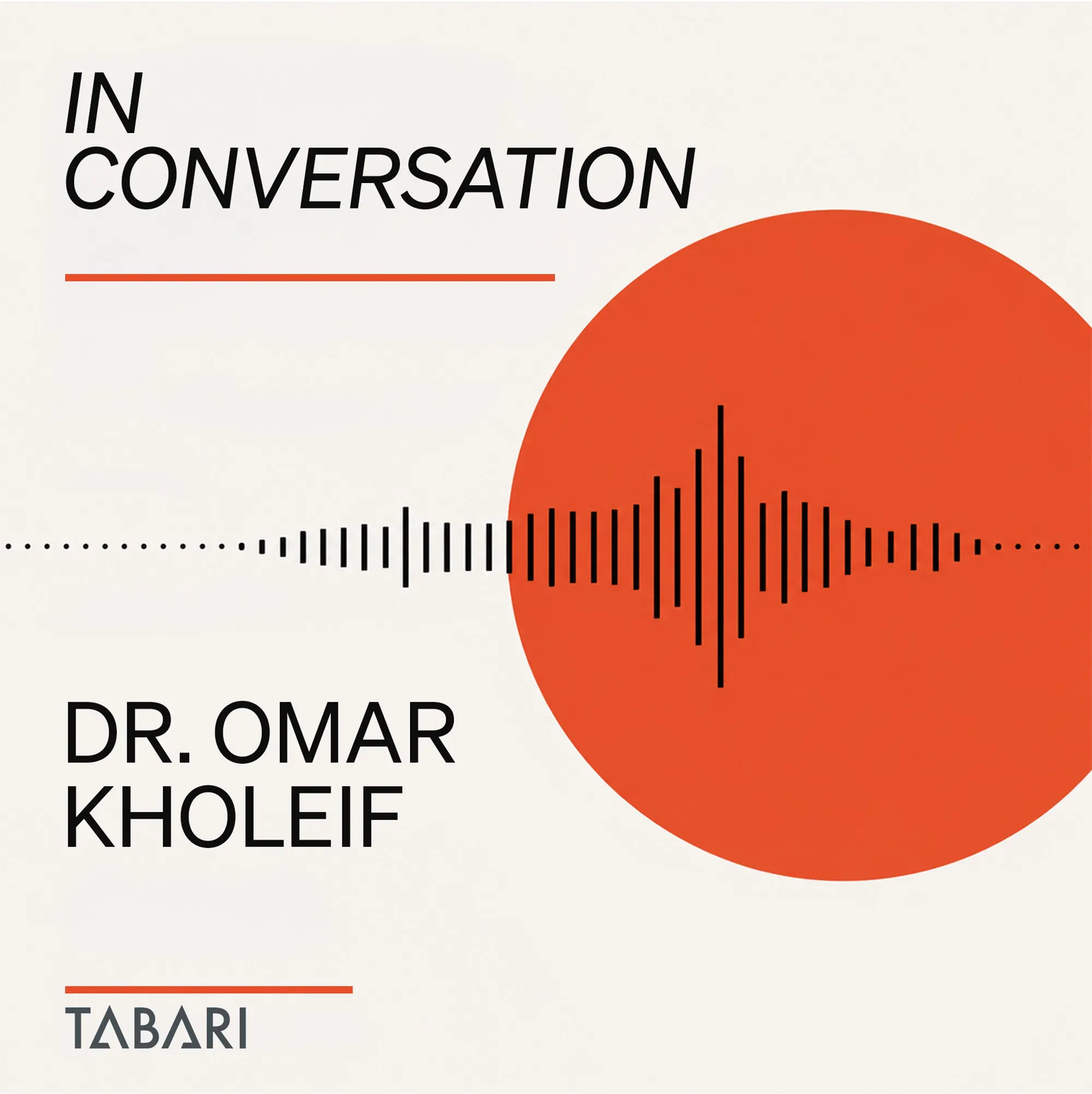 In Conversation, Dr. Omar Kholeif