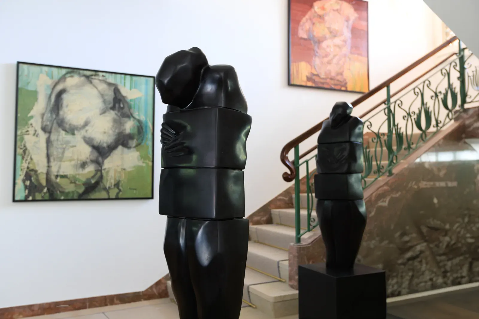 Sculptural work at La Serena, Forte dei Marmi